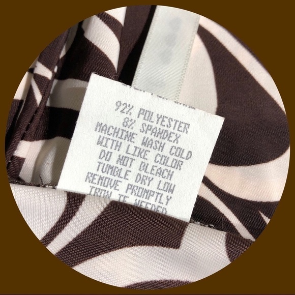 heart Soul Brown and Cream Print Dress - Picture 5 of 7